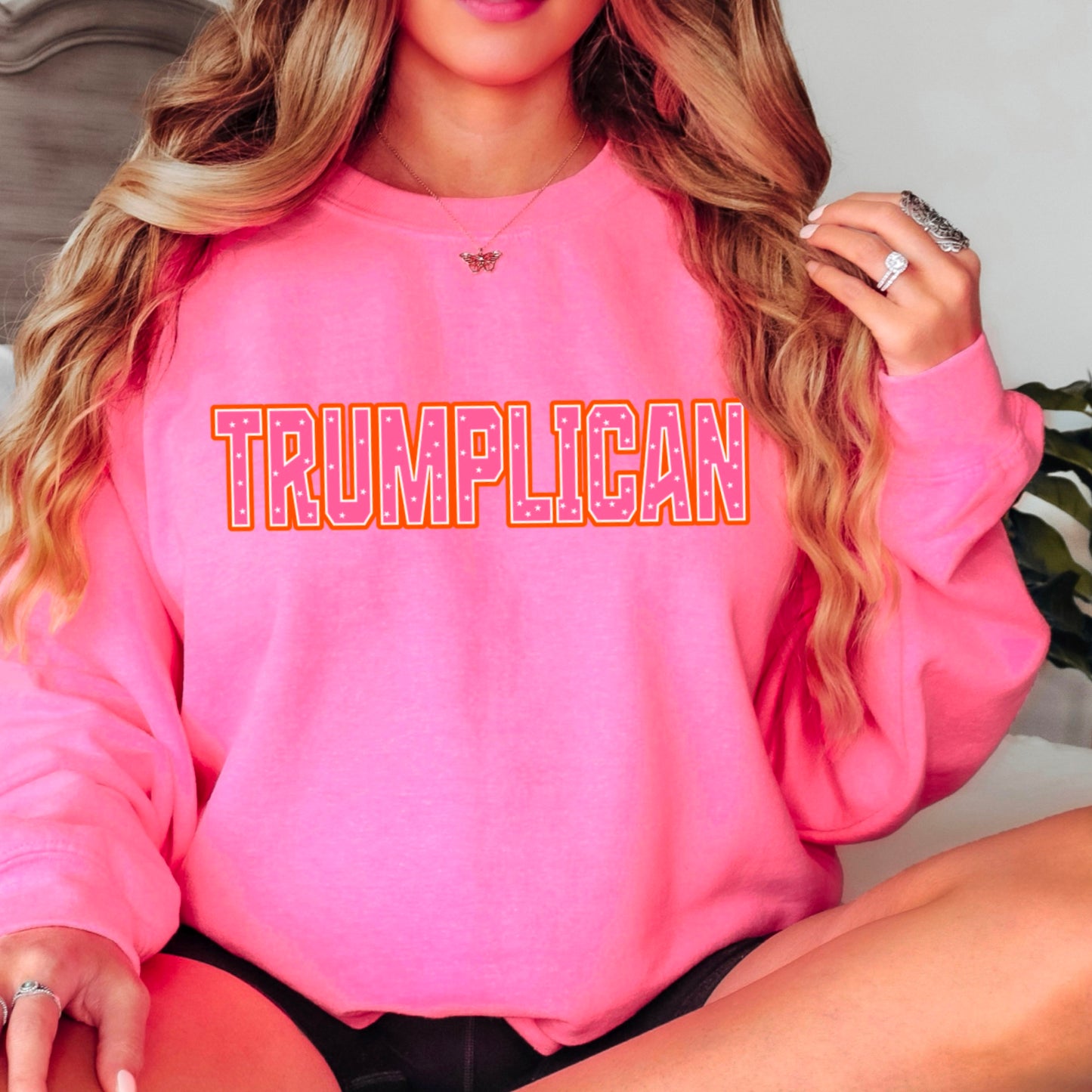 Trumplican Gildan Crewneck Sweatshirt