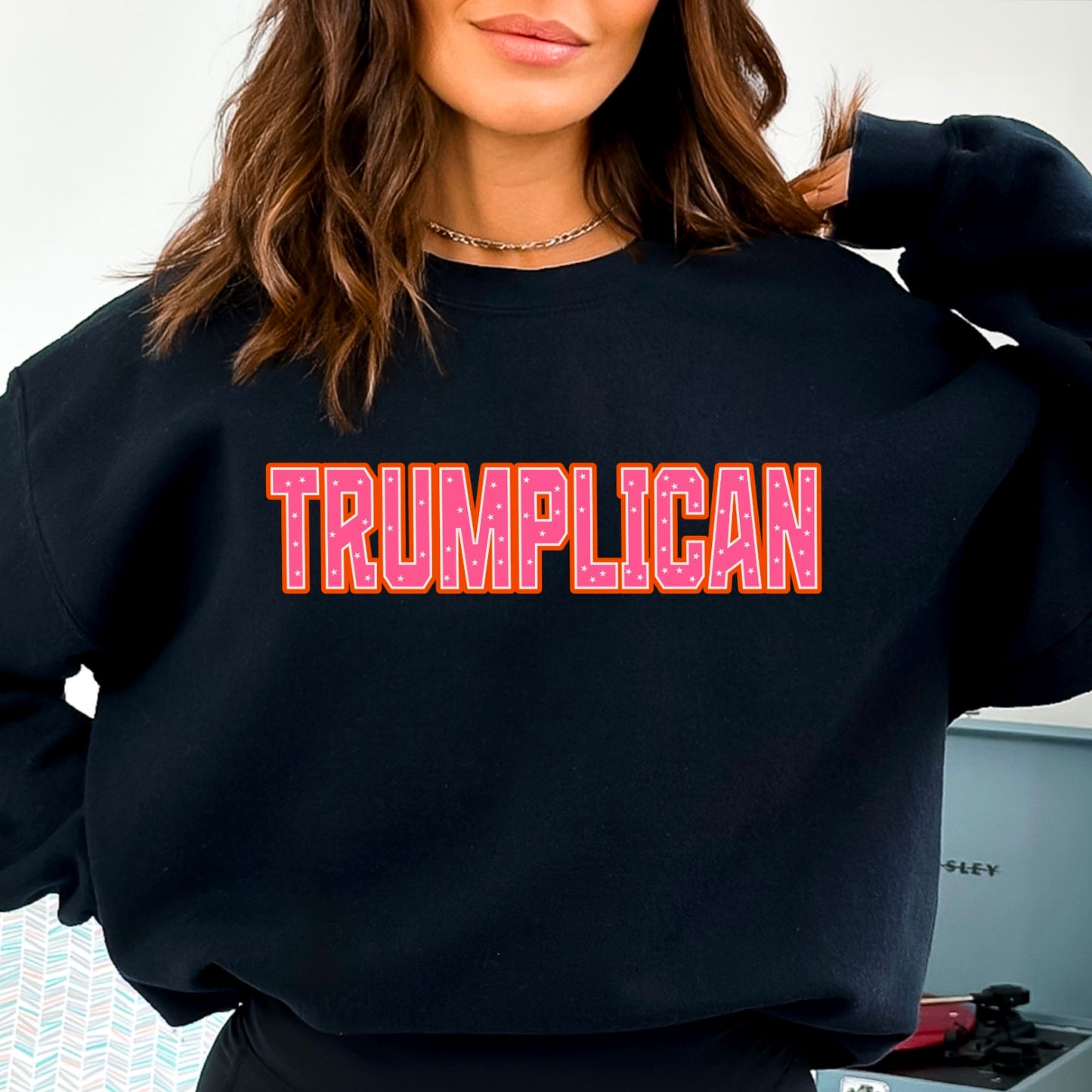 Trumplican Gildan Crewneck Sweatshirt