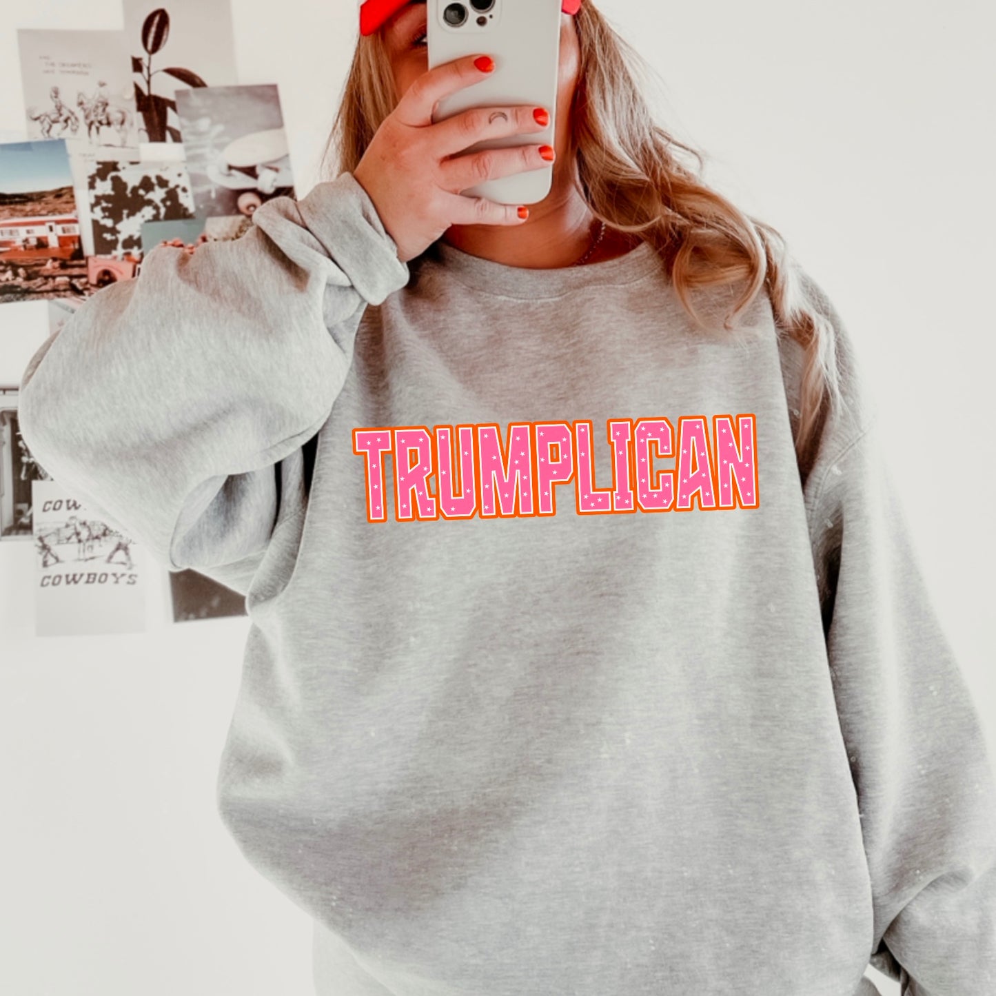 Trumplican Gildan Crewneck Sweatshirt