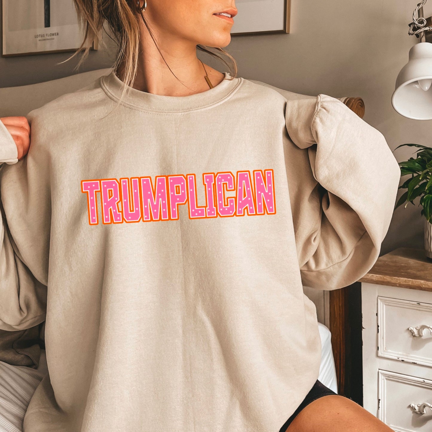 Trumplican Gildan Crewneck Sweatshirt