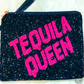 Beaded Tequila Queen Wristlet