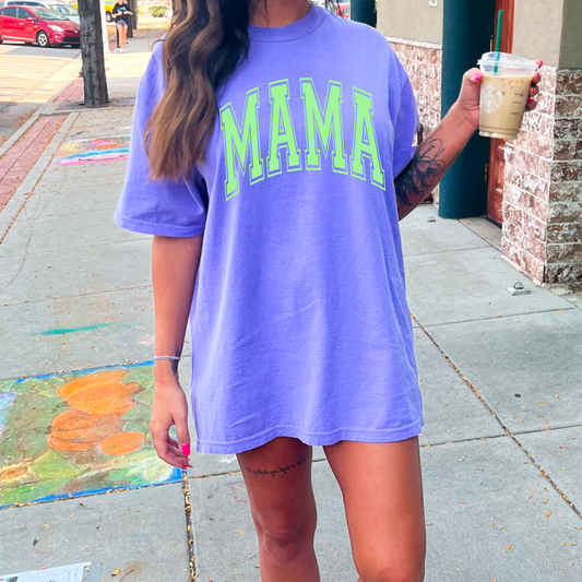 Mama Comfort Color Graphic Tee